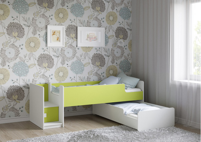 Детская выкатная кровать Легенда К302.41 в Минусинске